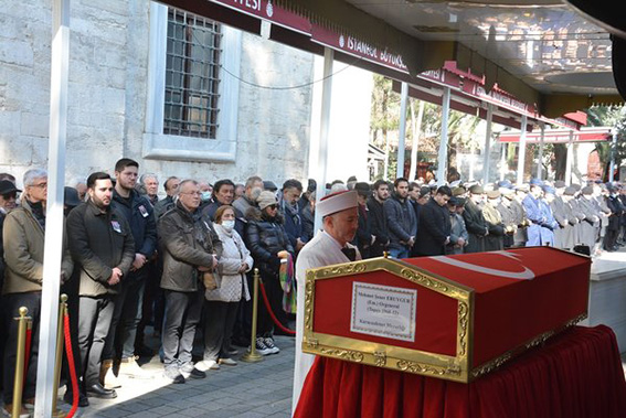 Şener Eruygur son yolculuğuna uğurlandı