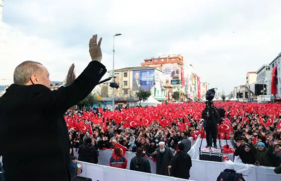 Erdoğan: Geleceğe dair umutlarınızı asla kaybetmeyin