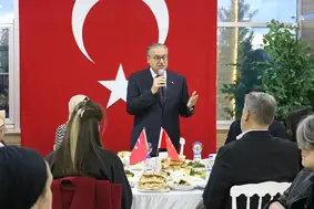 Şehit aileleriyle iftar yemeği!