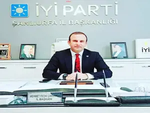 Eski İYİ Parti Şanlıurfa İl Başkanı Çakmaklı, partisinden istifa etti