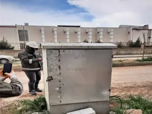 Dicle Elektrik müdahale edilen panoları onardı