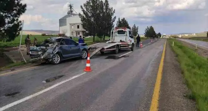 Diyarbakır Bismil'de trafik kazası: 2 yaralı