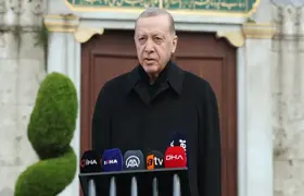 Erdoğan, bayram namazı sonrası konuştu