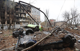 Rusya, Ukrayna’nın başkenti Kiev dahil bazı şehirlerine yoğun hava saldırısı düzenledi