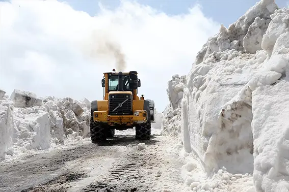 Muş'ta kar kalınlığı 5 metre