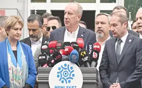 Muharrem İnce, cumhurbaşkanı adaylığından çekildiğini açıkladı