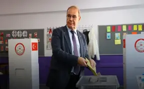 CHP Sözcüsü Öztrak, Tekirdağ'da oyunu kullandı