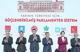 6’lı masanın Parlamenter Sistem vaadi tarihe karıştı…