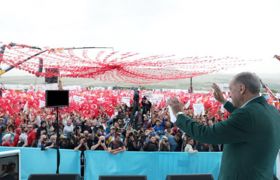 Erdoğan: Daha fazla eser ve hizmet!