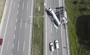 Türkiye'de geçen yıl 1 milyon 232 bin 957 trafik kazası oldu