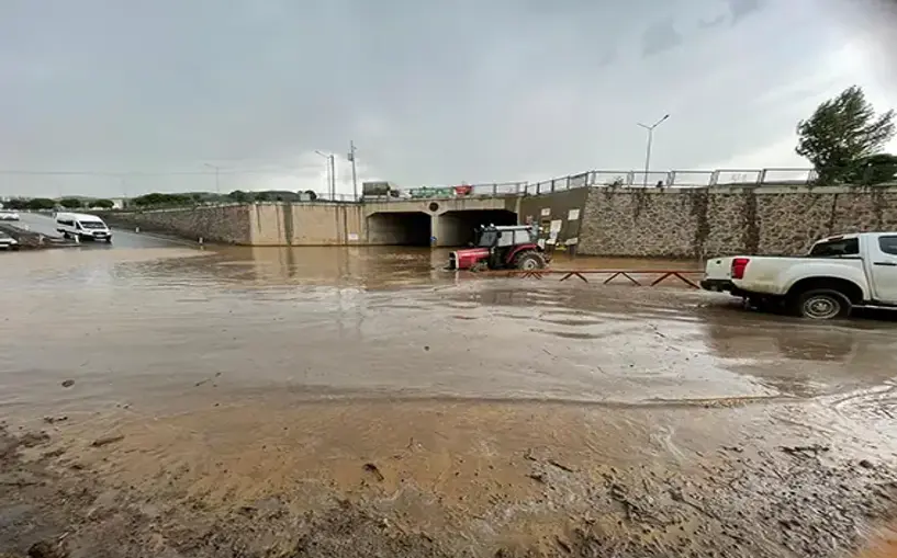 Su baskını yaşandı!