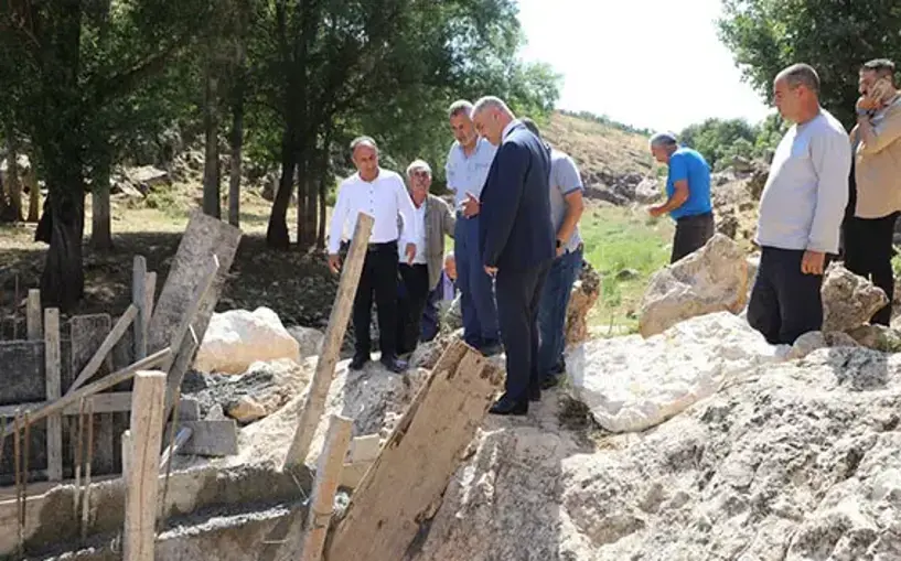 Arkbaşı’na içme suyu!