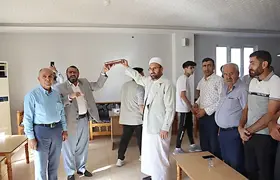 Diyarbakır'da husumetli iki aile arasında barış sağlandı