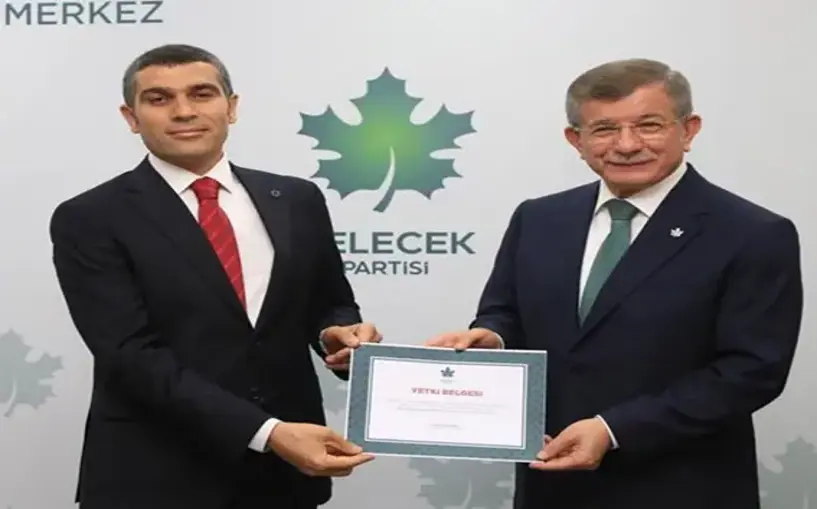 Gelecek Partisi Şanlıurfa İl Başkanı Abdullah Yeşil istifa etti