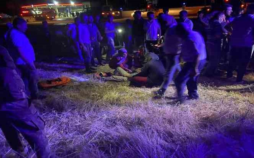 (Video) Diyarbakır’da taziye dönüşü kaza 