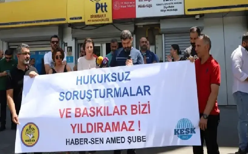 Haber Sen Diyarbakır Şubesi’nden ‘soruşturmalara’ tepki