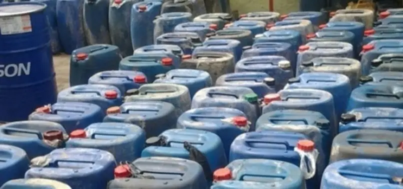 Adana'da 38 bin 60 litre kaçak akaryakıt ele geçirildi