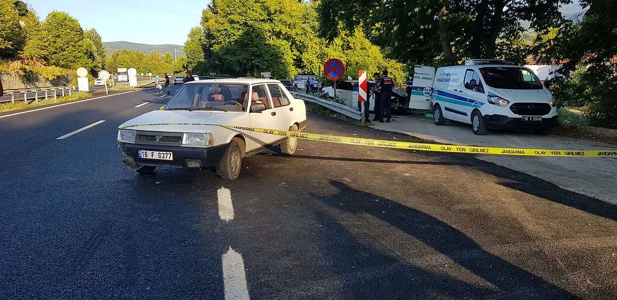 Bursa'da otomobil piknikçilere çarptı: 1 ölü