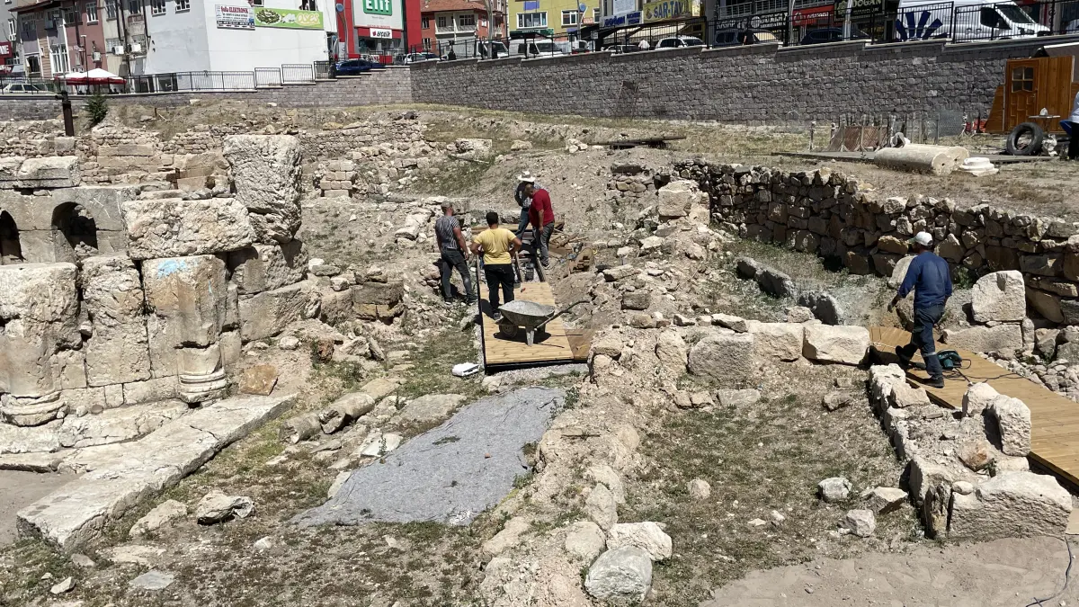 Yozgat'taki tarihi Roma hamamı 15 Ağustos'ta turizme açılacak