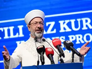 Diyanet İşleri Başkanı Erbaş, Yatılı Yaz Kur'an Kursu Kapanış Programı'na katıldı: