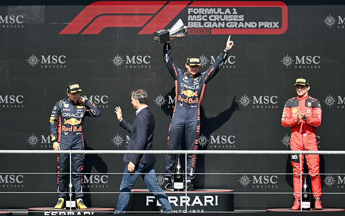 F1 Belçika Grand Prix'sini Verstappen kazandı