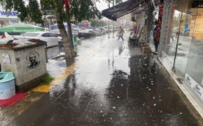 Ardahan'da sağanak etkili oldu