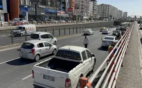 Diyarbakır’da zincirleme trafik kazası