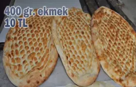 Ekmek zamlandı