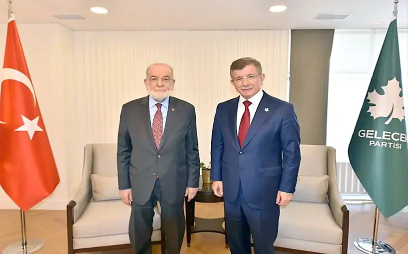 SAADET’in ilk grup toplantısında kürsüde Davutoğlu olacak