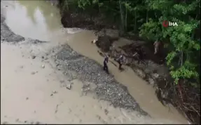 Video - Sele kapılan zihinsel engelli kadın ölü bulundu