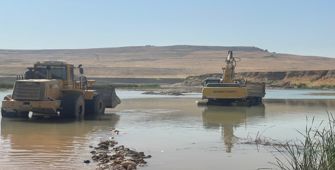 Dicle Nehri'ne düşen kamyon sürücüsü boğuldu