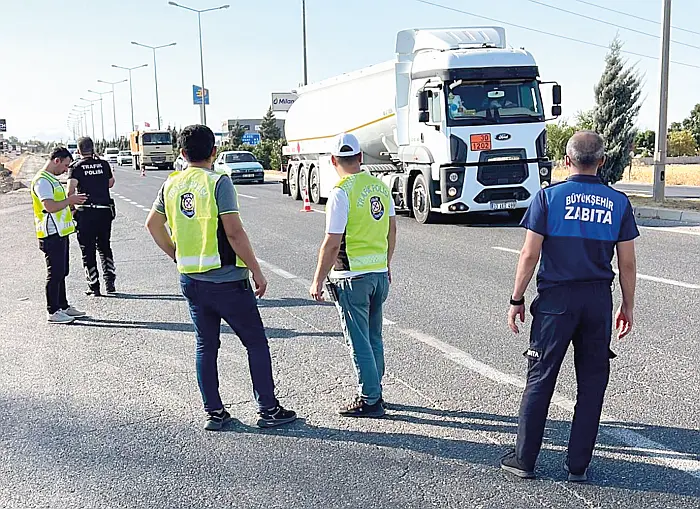 Diyarbakır'da korsan araç denetimi