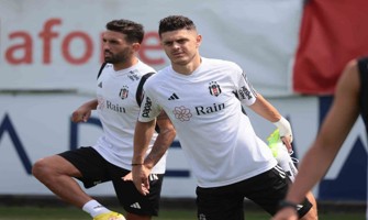 Beşiktaş’ta Milot Rashica ilk idmanına çıktı