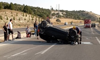 Emniyet kemeri hayat kurtardı