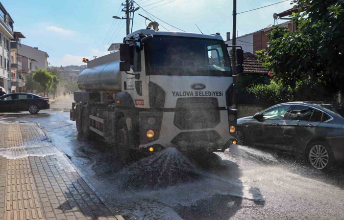 Dere Mahallesi’nde temizlik çalışması