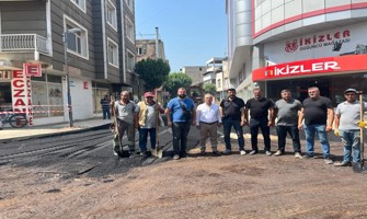 Salihli’de Yıldız Meydanı’nda kavşak düzenlemesi