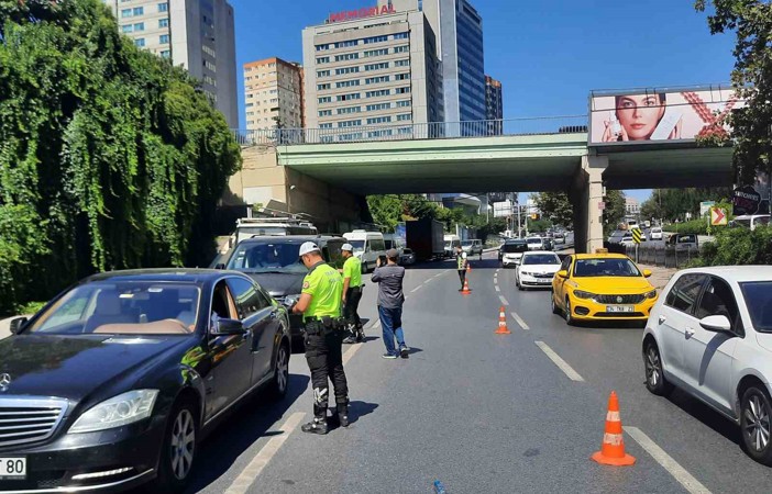 (Video) Şişli’de dron destekli trafik denetimi