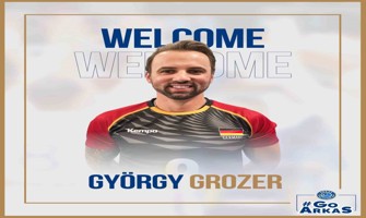 Alman voleybolcu Grozer, Arkas Spor’da