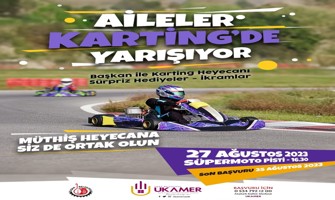 Uşak Belediyesinden ’Aileler Kartingde Yarışıyor’ etkinliği