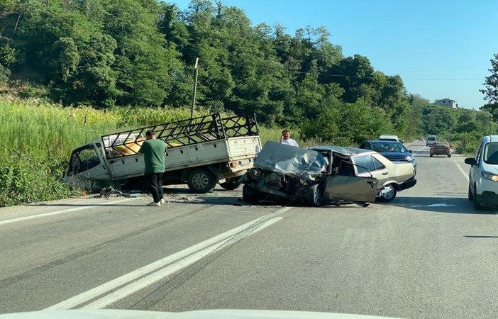 Ordu’da otomobil ile kamyonet çarpıştı: 1 ölü