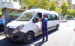 Diyarbakır’da toplu taşıma ve yük araçlarına denetim