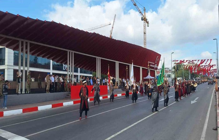 Fatih Vatan Caddesi’nde ’30 Ağustos Zafer Bayramı’ provası yapıldı