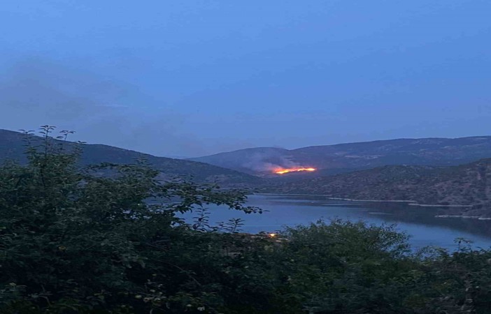 Laçin’de orman yangını