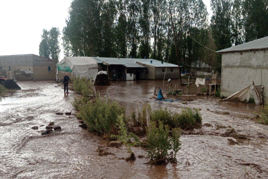 Van'da sağanak ve dolu etkili oldu