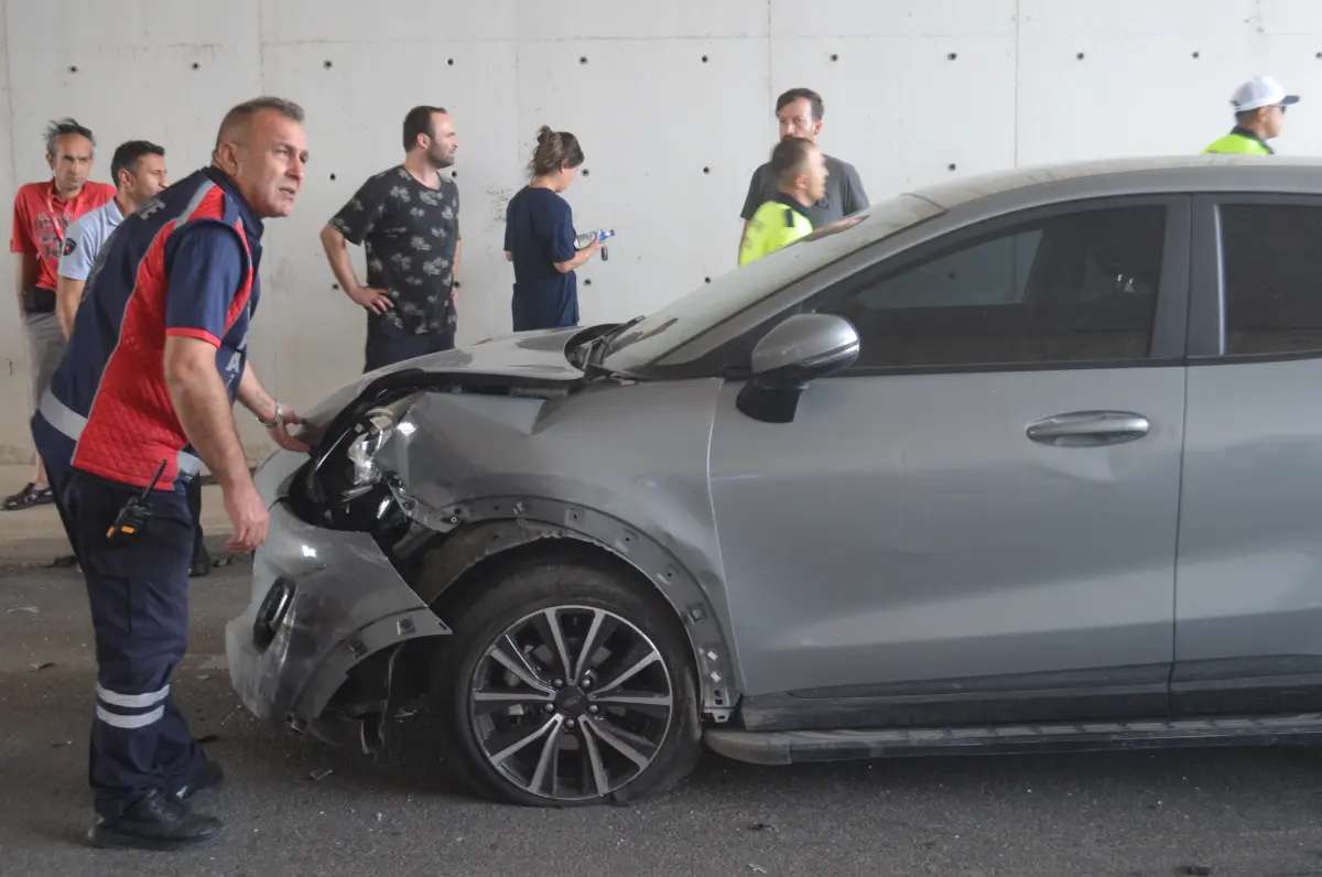 Amasya'da zincirleme trafik kazası: 1ölü , 3 yaralı