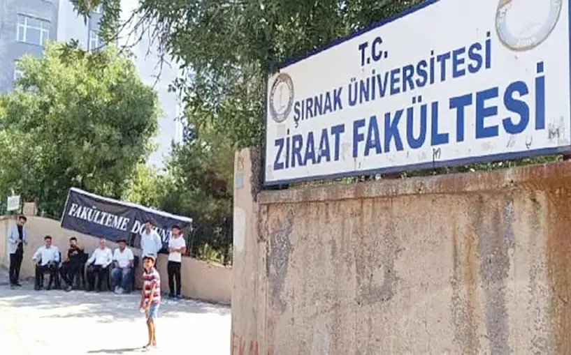 Şırnak'ta 'Fakülteme dokunma' eylemi