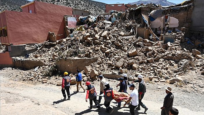 (Video) Fas'taki deprem