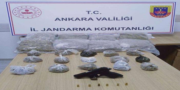 Ankara'da sigara kaçakçılığı ve uyuşturucu operasyonu