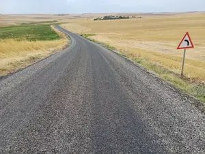 Diyarbakır'da güvenli ve konforlu ulaşım ağı için yol yapım çalışmaları devam ediyor