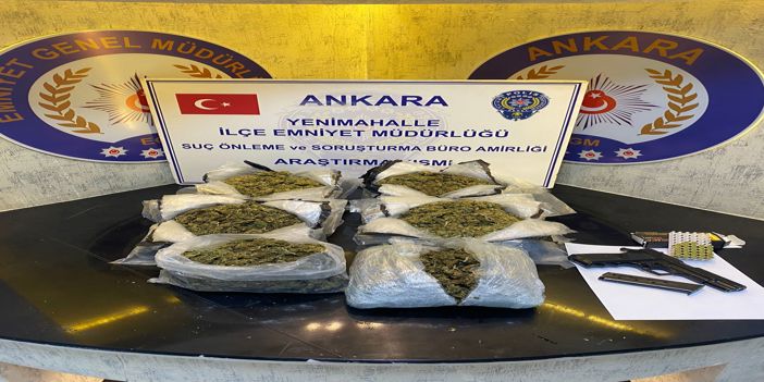 Ankara'da uyuşturucu sattığı iddia edilen 2 şüpheli yakalandı